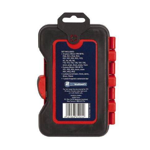 Mako 37 Piece Screwdriver Bit Set
