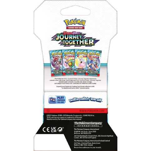 Pokemon Scarlet & Violet 9 Journey Together Blisters