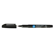 WS Permanent Marker Fine Black 10 Pack