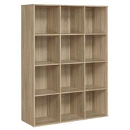 Workspace Soho 12 Cube Cubby Oak