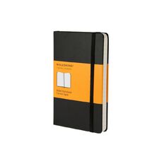 Moleskine Classic Hard Cover Notebook Ruled Black