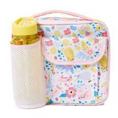 Living & Co Lunch Bag and Drink Bottle Set Cat One Size