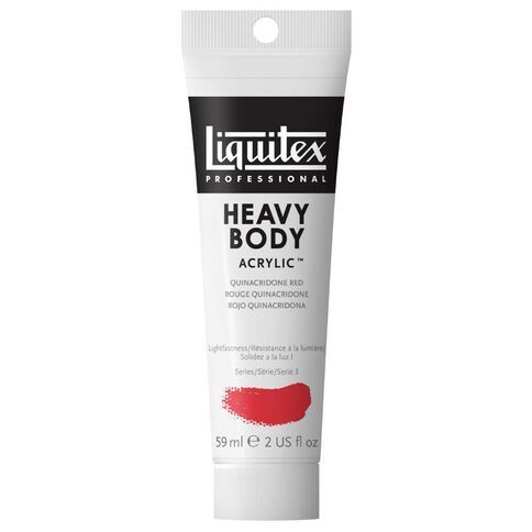 Liquitex Heavy Body Acrylic 59ml Quin Red