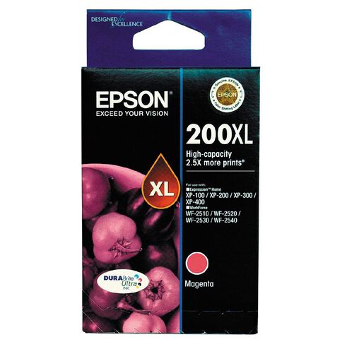 Epson Ink 200XL Magenta (450 Pages)