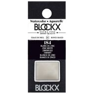 BLOCKX Watercolour Half Pan S1 184 Zinc White