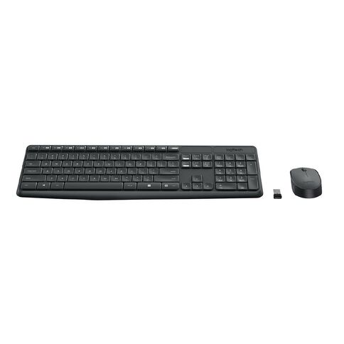 Logitech MK235 Wireless Keyboard and Mouse Combo Black