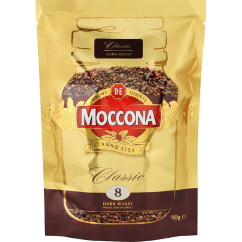 Moccona Premium Freeze Dried Classic Dark Roast Refill 90g