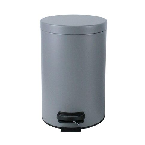 Living & Co Pedal Bin Grey 12L