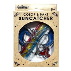 Art Lover Sun Catcher Animals 6 Assorted 13cm