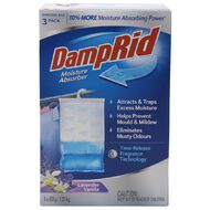 Damp Rid Hanging Bag Lavender/Vanilla 3 Pack