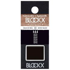 BLOCKX Watercolour Half Pan S1 144 Sepia