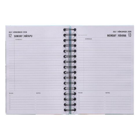 WS 2026 Diary Day To Page