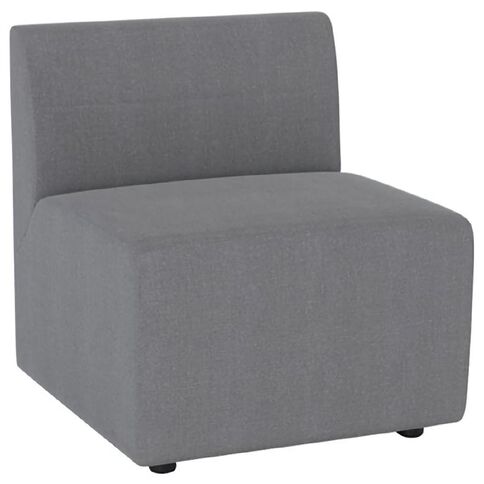 Conexion Cube with Backrest Granite Grey
