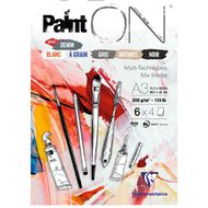 Clairefontaine PaintON Pad Assorted A3 24 sheet