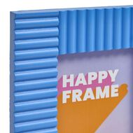 Happy Frames Mixed Ribbed 10x15 Blue