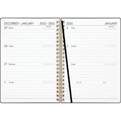 Collins 2026 Diary Day To Page Butterfly Dragonfly Bee Multi-Coloured A5