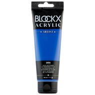 BLOCKX Acrylic Tube 120ml Ultramarine Blue Blue