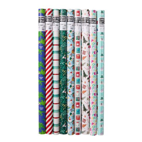 Christmas Gift Wrap 70cm x 7m Assorted