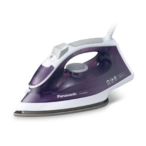 Panasonic Titanium Soleplate Steam Iron 1800W NI-M300TVSJ