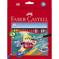 Faber-Castell Watercolour Pencils Multi-Coloured 48 Pack