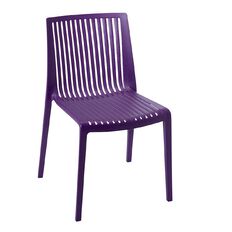 Eden Cool Indoor/Outdoor Stacker Chair Purple