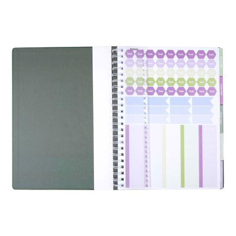 WS Teachers Planner Undated Green Dark