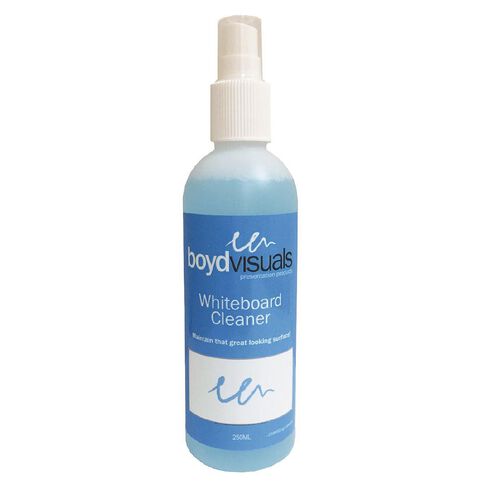 Boyd Visuals Whiteboard Cleaner 250ml Clear