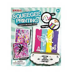 Sew Star Squeegee Painting Butterfly