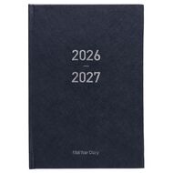 WS Mid Year Diary Navy Week To View A5 26-27