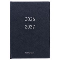WS Mid Year Diary Navy Week To View A5 26-27