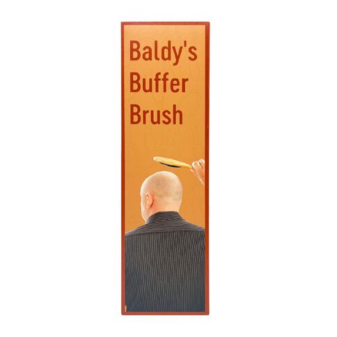 Baldy's Buffer Brush Natural One Size