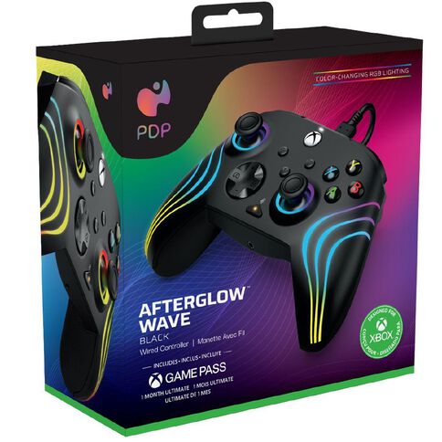 PDP Afterglow Wave Wired Controller Xbox