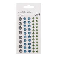 Uniti Bling Crystal Sticker 52 Piece