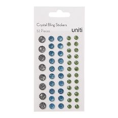 Uniti Bling Crystal Sticker 52 Piece