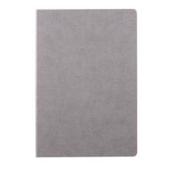 WS Hardcover PU Notebook Grey Mid A4
