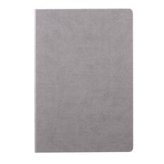 WS Hardcover PU Notebook Grey Mid A4