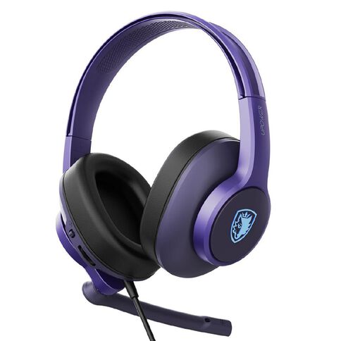 SADES Upower Wired Headset Purple