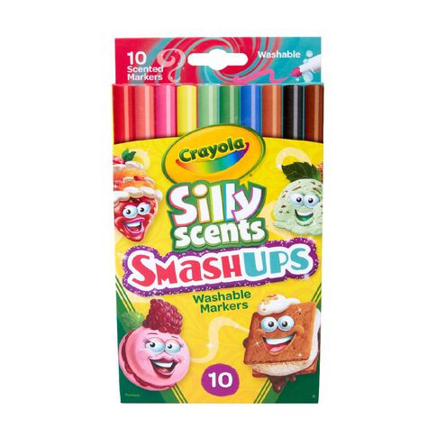 Crayola Smash Ups Slim Markers 10 Pack