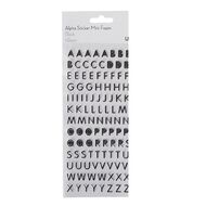 Uniti Mini Foam Alpha Stickers Black