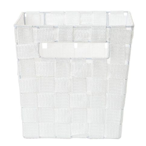 Living & Co Woven Basket White Small