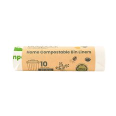 Ecopack Compostable Bin liners 80 Litres 10 pack
