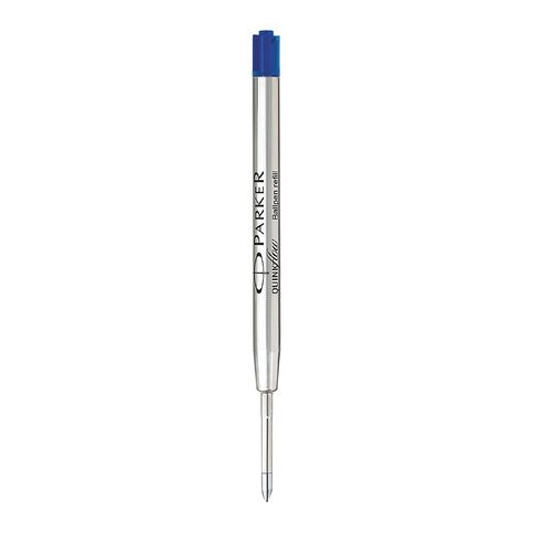 Parker Quinkflow Medium Ballpoint Pen Refill Blue Mid