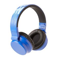Spring Glow Wireless Headphones Blue Camo