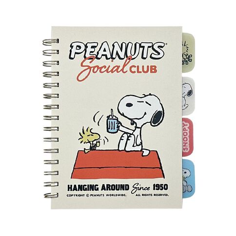 Peanuts A5 Spiral Notebook