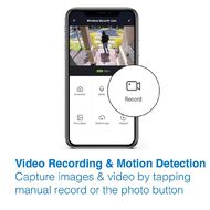 Laser Smart Home Outdoor Security Camera