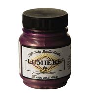 Jacquard Lumiere Acrylic Paint Halo Violet Gold 66.54ml