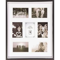 Uniti Two Tone Collage Box Frame Black