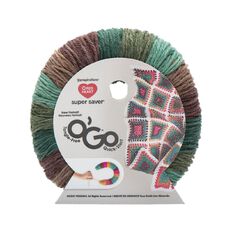 Birch Red Heart O'Go Super Saver Solid 100% Acrylic Yarn 141g Green Dark