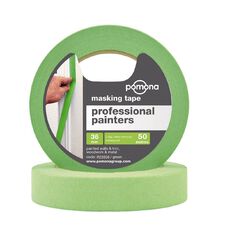 Pomona Professional Painters Crepe Rubber Masking Tape 36mm x 50m