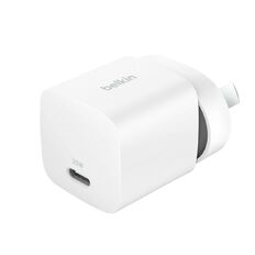 Belkin Boostcharge Single USB-C Wall Charger 25W White